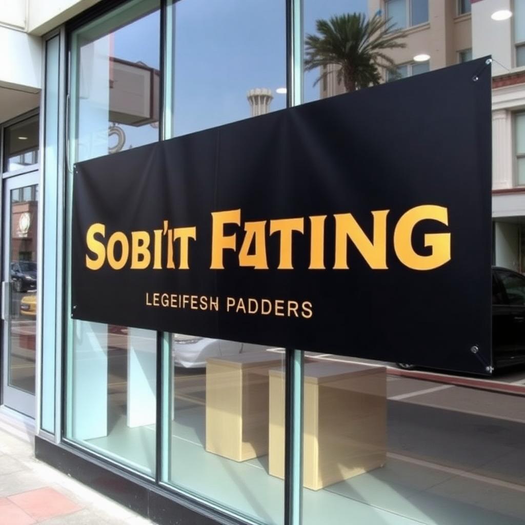 Storefront Window Banner